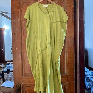 Zucca grass green dress, size Free